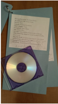 I included a CD of songs that have reflect the importance of music in my development as a critical reader.