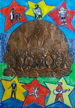 Artwork from the 2009 Barbara Patchenik Children's Map Competition